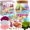 thumbnail image 1 of Mermaid Light Up Terrarium Kit for Kids - DIY Crystal Growing Night Light Craft Set - Perfect Birthday Gift for Girls Ages 4-12, 1 of 5