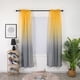 thumbnail image 4 of Halloween Offers Minimalist Gradient Window Screen Bedroom Living Room Non Perforated Finished Screen Curtain, 4 of 5