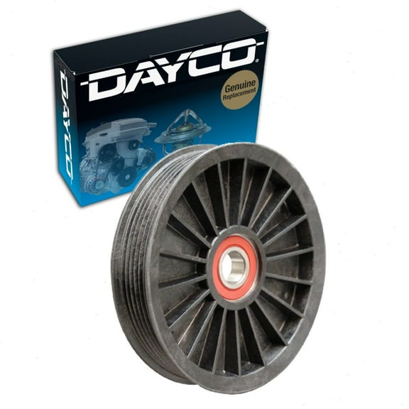 Dayco Drive Belt Idler Pulley compatible with Ford Mustang 3.8L 3.9L V6 1994-2004