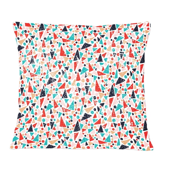 Designart Retro Abstract Pattern Design II' Mid-Century Modern Throw Pillow - 12x20