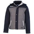 thumbnail image 2 of Holstark Men's Denver Zip And Button Hooded Jacket, 2 of 7
