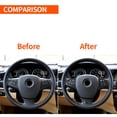 thumbnail image 4 of Embellecedor para volante de coche de fibra de carbono, paneles interiores extraíbles, Kit de mantenimiento de automóviles, suministros, piezas de reparación, 3 piezas Scienceny VI014521-00, 4 of 7