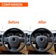 thumbnail image 4 of Embellecedor para volante de coche de fibra de carbono, paneles interiores extraíbles, Kit de mantenimiento de automóviles, suministros, piezas de reparación, 3 piezas Yuarrent VI014521-00, 4 of 7
