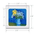 thumbnail image 3 of Plug in Dimmable LED Night Light with Dusk to Dawn Auto Sensor, Adjustable Brightness, Warm Light, Auto On/Off Nightlight for Bathroom, Hallway, Nursery, Bedrooms - Van Gogh: Lilacs, Daisies, 3 of 7