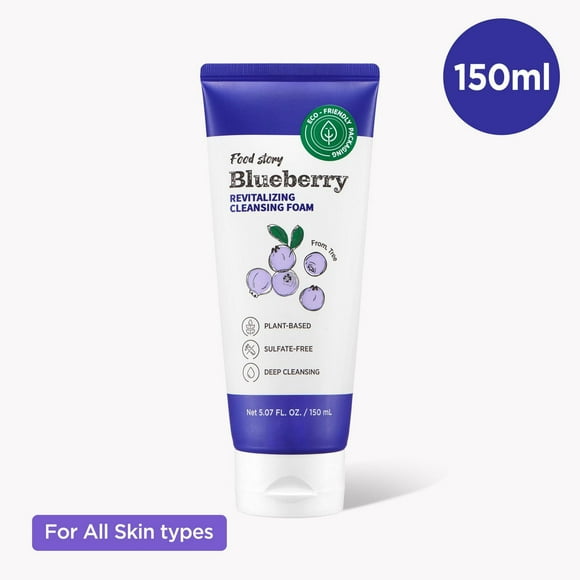 Food Story Mousse Nettoyante Revitalisante Myrtille