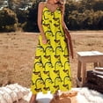 thumbnail image 2 of Fun And Playful Duck Sleeveless Dress Woman Fashion Long Dresses Women's Summer Suit Dress Summer 2025 Women, 2 of 7