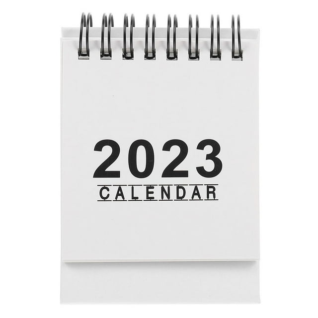 Toystoory Año 2022-2023, calendario de septiembre a diciembre, papel escolar para dormitorio, calendario mensual, planificador de mesa, Bloc de notas, Decoración del hogar Blanco Toystoory HA065394-02