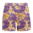 thumbnail image 5 of PNTUTB Men's Fashion Printed Drawstring Waistband Casual Loose Comfortable Summer Beach Shorts with Pockets, 5 of 6