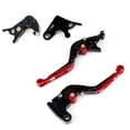 thumbnail image 3 of Adjustable Clutch Brake Lever for Yamaha YZF R1/R1M/R1S 15-2021 YZF R6 17-2020 Red, 3 of 5