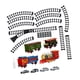 thumbnail image 5 of Juego de tren eléctrico con vías empalmadas con luz y sonido, juego de tren ferroviario realista, juego de tren para niños pequeños para regalos, 5 of 7