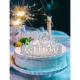 thumbnail image 7 of EBE EmmasbyEmma Silver 26th Birthday Party Pack for Women - Crown, Sash, Tiaras, Decorations, Favors & More!, 7 of 7
