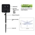 thumbnail image 4 of LOENDE Christmas Lights, Dragonfly Solar String Lights, 30 LED 21ft 8 Modes Outdoor Waterproof Fairy Lights for Christmas Garden Wedding Party Decor, 4 of 6