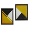 MoDRN Neo Luxury Yellow Abstract Framed Wall Art