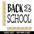 thumbnail image 2 of Back to School Fun Text Self-Inking Rubber Stamp Ink Stamper - Red Ink - Large 1-1/2 Inch, 2 of 7