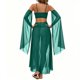 thumbnail image 4 of Conjunto de Ropa Interior de las Mujeres Color Sólido Camisola Bornela Dos Piezas, Conjunto Corto de las Mujeres Estilo Ropa de Dormir Casual Salón de Uso con Bornela Detalles, 4 of 4