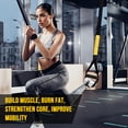thumbnail image 5 of WeluvFit Home Resistance Training Kit, Resistance Trainer Fitness Straps for Full-Body Workout, Bodyweight Resistance Bands with Handles, Door Anchor, Workout Guide for Home Gym, 5 of 8