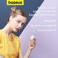 thumbnail image 3 of Baseus Wireless Earbuds Bluetooth Headphones Mini Ear Buds In-Ear Earbud with Mic, WM01, White, 3 of 18