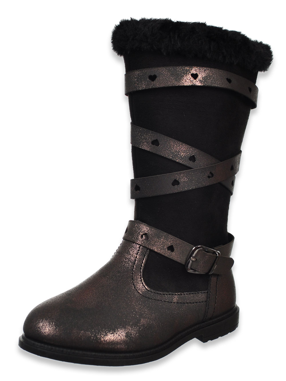 Eddie Marc Eddie Marc Girls� HeartPunched Boots (Sizes