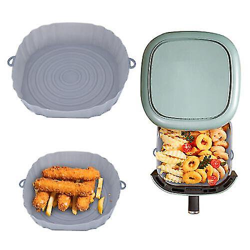 Friteuse à Air Chaud Pot en Silicone Panier de Cuisson Four Antiadhésif Réutilisable.liners.micro-Ondable