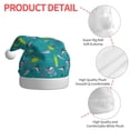 thumbnail image 4 of Balery Cute Shark Turtle Pattern Santa Hat Christmas Hat Funny Christmas Hat Christmas Knitted Beanie Hat For Men Women Adult, 4 of 6
