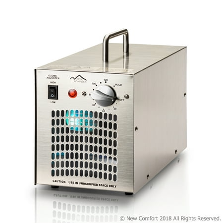 New Comfort Stainless Steel Commercial Ozone Generator UV Air Purifier 6,000 to 12,000 mg/hr Industrial