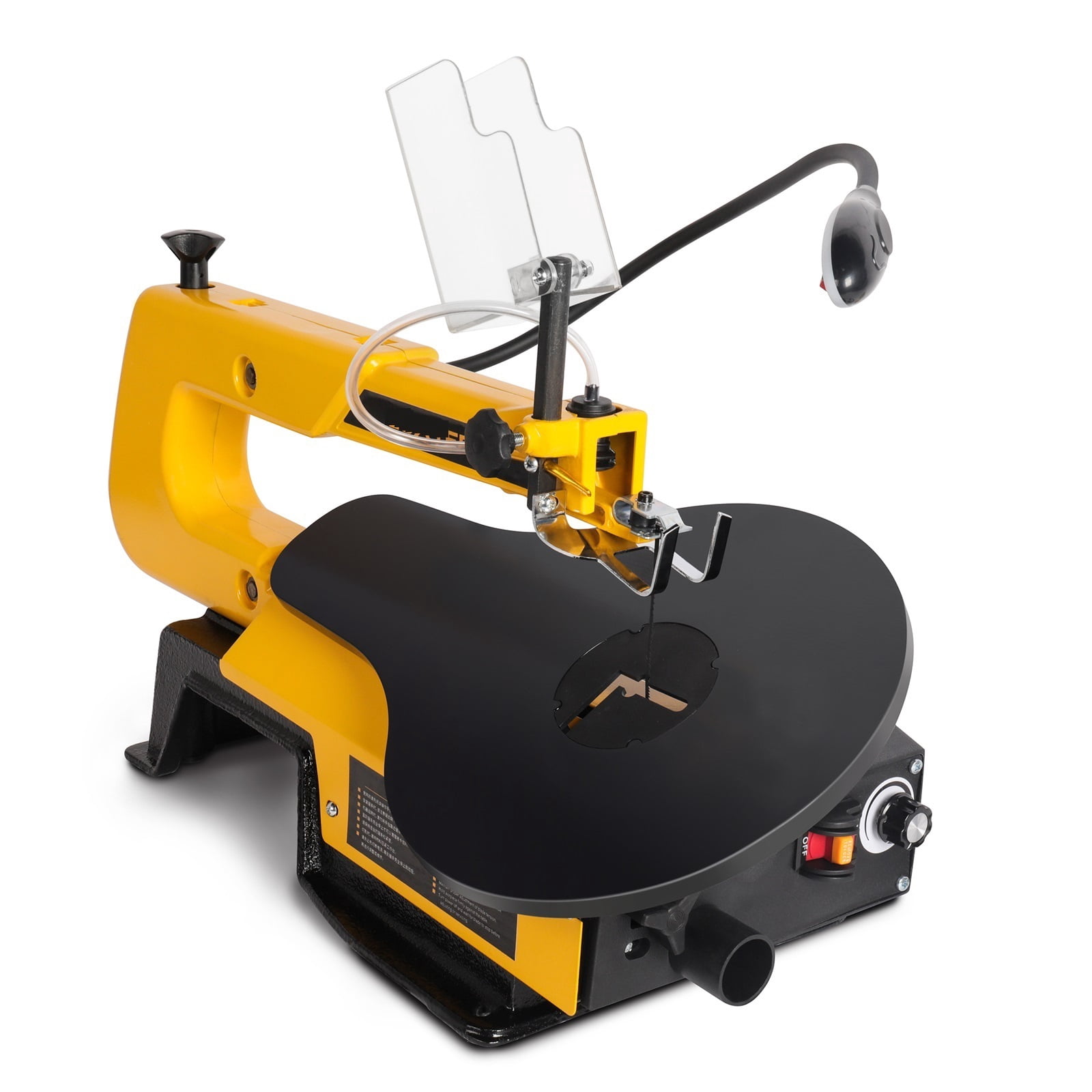 Electric Scroll Saw 16 inch Speed Variable Jig Saw Woodworking DIY Table Angle Cutting Curve Saw