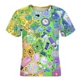 thumbnail image 4 of Battle for Dream Island BFDI Children's T-Shirt Short Sleeve T-Shirt Breathable Summer Tee Shirt for Boys Girls 120CM, 4 of 8