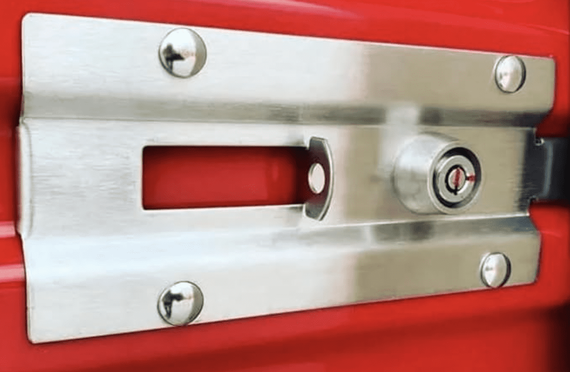 Defense2 - Short Cylinder Lock with Overlock Keys - Weather Proof - for Door, Storage, Cabinets, & More - 17mm Solid Brass Tubular Security Lock