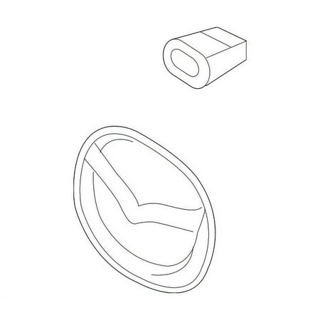 Genuine OE Mazda Emblem - EG21-51-730