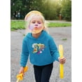 thumbnail image 2 of Kids On A Rainbow Train Hoodie Toddler -Image by Shutterstock,  2 Toddler, 2 of 4