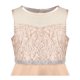 thumbnail image 4 of Vestido de Niña Beige con Lentejuelas Boda Dama de Honor Gasa Formal Fiesta Certamen 12 Años, 4 of 7