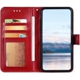 thumbnail image 4 of Case for Xiaomi Redmi Note 9 Pro/Note 9 Pro Max/Note 9S Wallet Case,Embossed Mandala Bling Diamond PU Leather Flip Case with Card Holder Strap Magnetic Bumper Cover + Dust Plug & Stylus Case,Red, 4 of 5