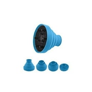 Unisex Salon Grade Collapsible Hair Drying Diffuser - Blue