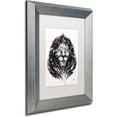 thumbnail image 2 of Trademark Fine Art 'Ozymandius' Canvas Art by Marc Allante, White Matte, Silver Frame, 2 of 4