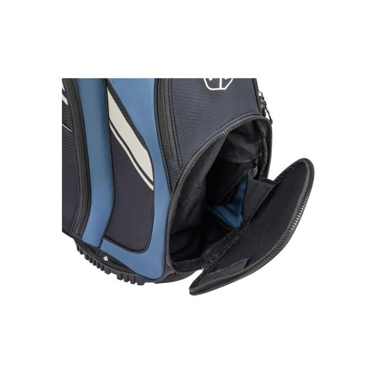 Wilson Staff Exo II Premium Stand Bag (Navy/White/Red), 9.5 Wilson Staff Exo II Premium Stand Bag (Navy/White/Red), 9.5