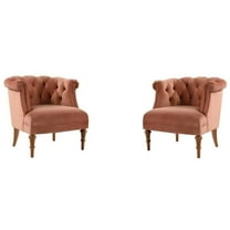 2 Piece Chair Set of Tufted Accent Chair