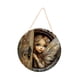 thumbnail image 4 of Placa de puerta 2D, accesorio creativo para bricolaje, ligera, para colgar, decoración de jardín, césped, patio, oficina, regalo, 4 of 9