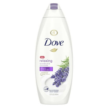 Dove Lavender Oil and Chamomile Body Wash, 22 oz