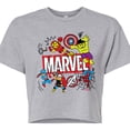 thumbnail image 3 of Marvel The Avengers - Sketch - Juniors Cropped Graphic T-Shirt, 3 of 5