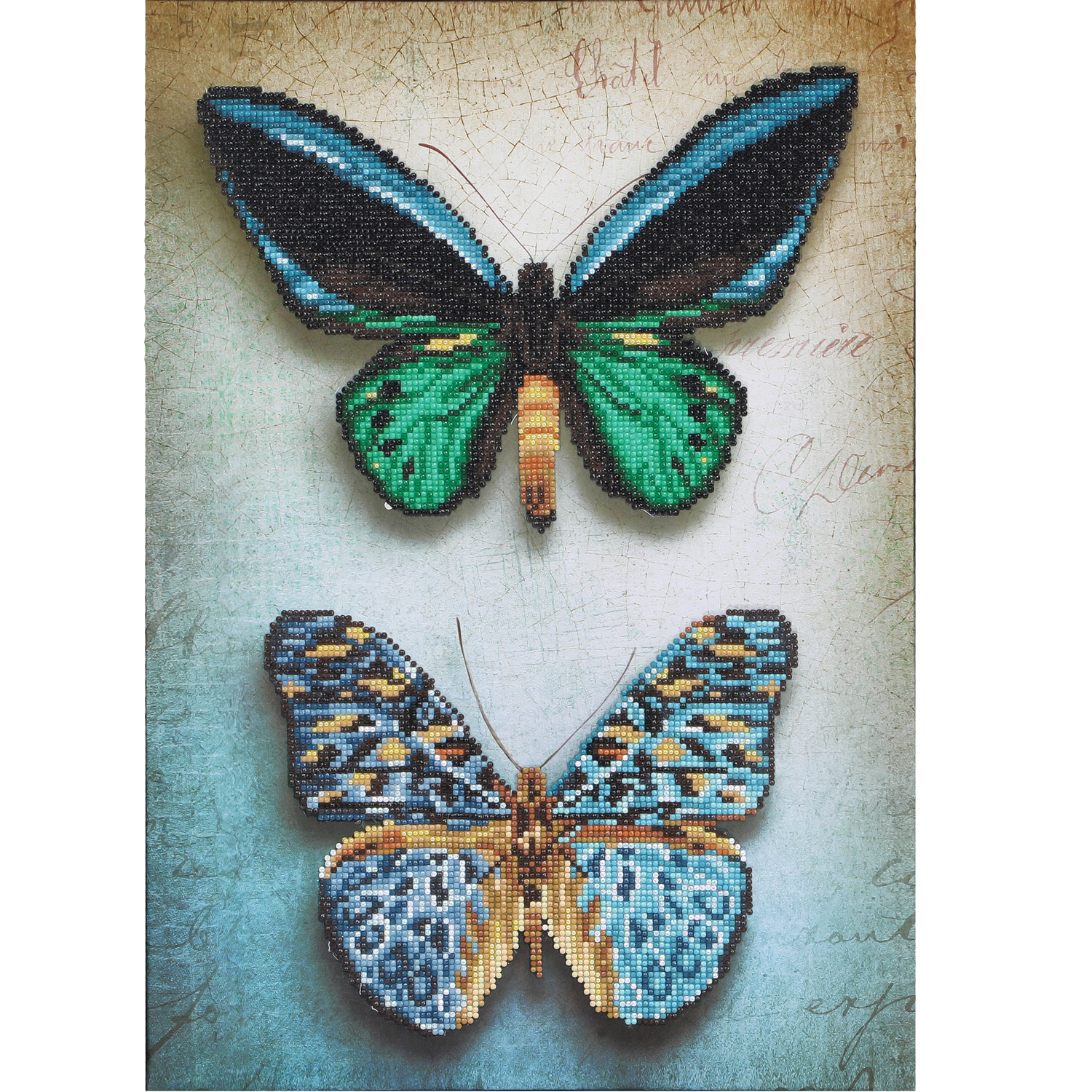 Diamond Dotz Antique Butterflies Diamond Painting Kits for Adults - Diamond Art Kits a Relaxing Creative Craft Kit with Dotz Gems 20.3x14.6