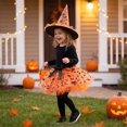 thumbnail image 5 of Women Halloween Costume Outfit With Tulle Skirt, Witch Hat And Coordinated Accessories For Costume Parties, Dance Events, Stage Performances, Photo Sessions, Parades And Dress Up Events, 5 of 8