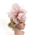 thumbnail image 4 of Disfraz de de Boda con Diadema Negra de Cristal de 20 Vintage - Rosado Soledad Cinta para mujer, 4 of 10
