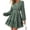 Dot Green, variant on Spring Dresses for Women Mini Long Sleeve Elastic Waist Summer Vacation Outfits Floral Wedding Guest Dress