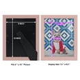 thumbnail image 5 of Modern 8 in. x 10 in. Pink Picture Frame (Set of 4), 5 of 6