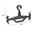 thumbnail image 2 of Percha portadora de chalecos, estante de caza resistente, equipo de Paintball, negro, 5 uds., 2 of 6
