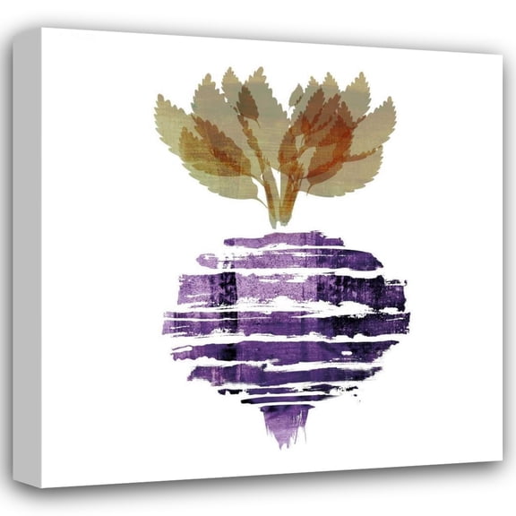 Kristin Emery 15x15 Gallery Wrapped Canvas Wall Art Titled - Beet I