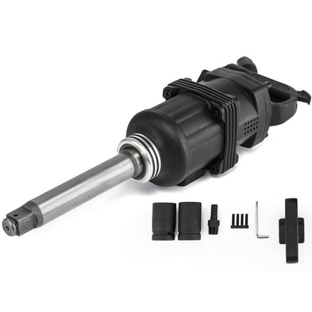 VEVOR Heavy Duty Pneumatic Impact Wrench 1inch 2800 Nm 2066ft.lbs AIR Impact Wrench with 8Inch Extended Anvil Impact Wrench Gun