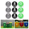 thumbnail image 3 of 9 Pcs Autocollants de Poubelle de Recyclage Étanches, 3 of 7