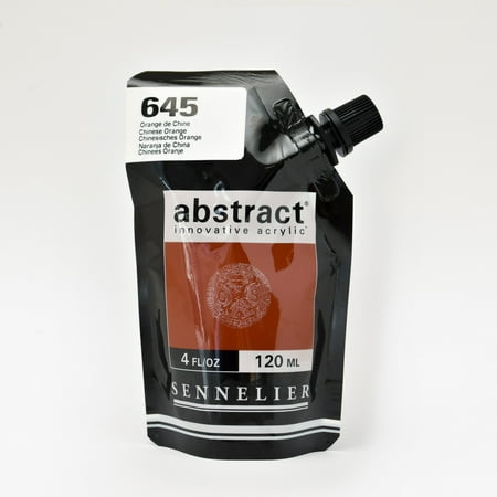UPC: 3046451884674 | Sennelier Abstract Acrylic – Chinese Orange 120 ml pouch