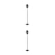 thumbnail image 4 of Kearding Cuchara mezcladora trenzada de acero inoxidable, cucharas agitadoras espirales de mango largo, vajilla de postre, accesorios para Bar, Negro 2Conjunto, 4 of 6